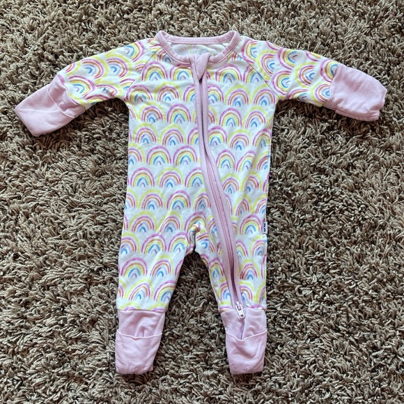 Little Sleepies One Pieces Micro Preemie Little Sleepies Pink